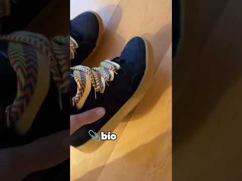 Lanvin Curb Black From Dhgate Link in bio #drip #shoes #lanvin #dhgateunboxing