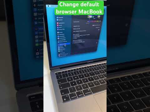 How to change MacBook default browser.