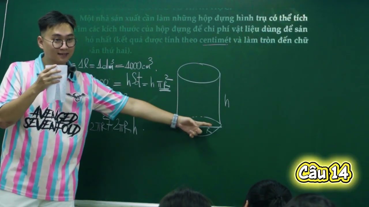 (ZOOM) TOÁN THỰC TẾ ỨNG DỤNG ĐẠO HÀM BUỔI 2