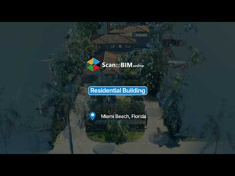 16,000 Sq. Ft. Residential Scan to BIM Project | LOD 300 Revit Walkthrough
