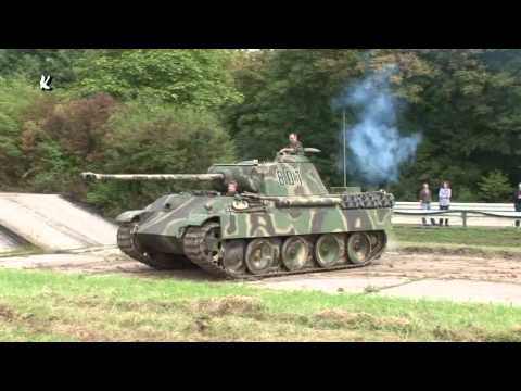 Panzer Panther im Gelände German Tank in Motion 2009 Trier