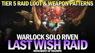 Solo Riven on Warlock in Monument of Triumph (Last Wish Raid Boss) [Destiny 2]