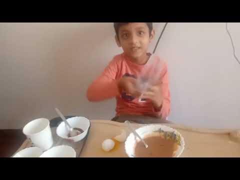 Divit making cake video