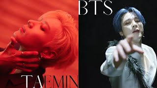 Louder than bombs X Stone Heart (미로) - BTS 방탄소년단 / TAEMIN 태민 (Mashup)