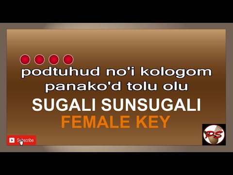 SUGALI SUNSUGALI Wilfred Mojilis FEMALE KEY #wilfredmojilis #sugalisunsugali