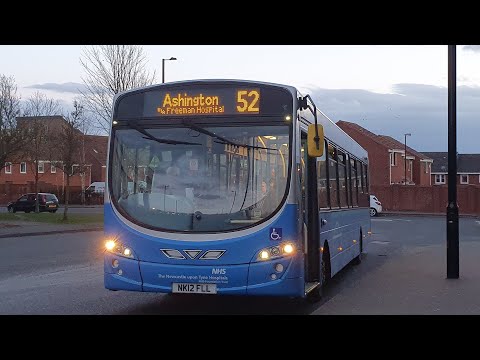 Journey on Route X9 | NK12FLL/1499 - Arriva Northumbria: VDL SB200/Wright Pulsar 2