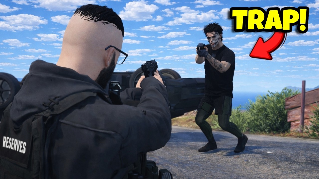 We Got Trapped in a GUNFIGHT in GTA 5 RP