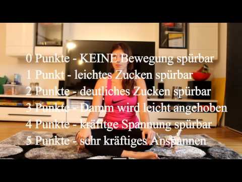 Wie fit ist mein Beckenboden - TEST Teil 2