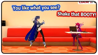 IRyS wants Kronii to Shake those Perfect HIPS...
