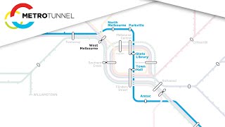 Metro Tunnel Station Names
