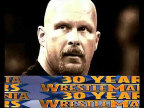 Stone Cold Steve Austin 3rd WWE2K14 Titantron with (30 Years Of Wrestlemania Arenatron)