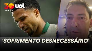 PVC: 'SOFRIMENTO DESNECESSÁRIO DO PALMEIRAS CONTRA ATHLETICO-PR APÓS EXPULSÃO TOLA DE MURILO'