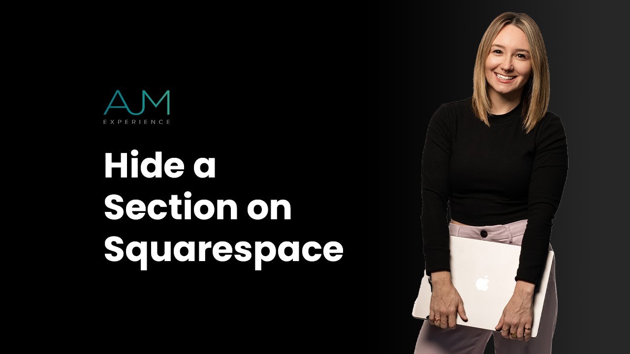 Hide a Section on Squarespace