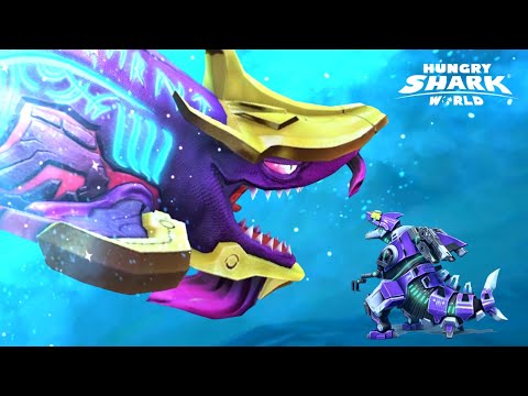 ABYSSAL SHARK VS MECHA SHARKJIRA - Hungry Shark World