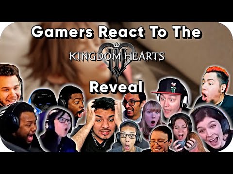 Gamers React To The Kingdom Hearts 4 Reveal (Compilation)