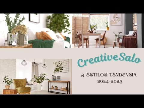 3 Tendencias decoración 2024-2025