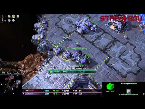 ElBowser (p) Vs watzkuh (t) - Starbow - Scrap Station