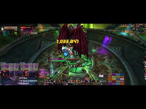 Lightning Raider vs Kil'jaeden -  Mythic Tomb of Sargeras - 躺屍老闆 PoV