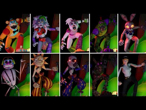 Everyone becomes new final boss over Monty - Five Nights at Freddy's: Security Breach