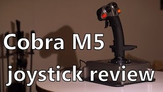 Defender Cobra M5 joystick review Best stick for Elite Dangerous and Star Citizen? Игровой джойстик