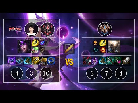 KT Kuro Syndra vs Pantheon Mid - KR GrandMaster Patch 10.10
