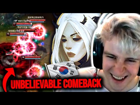 Unbelievable Comeback with @ScrubNoob! Epic Win from the Jaws of Defeat on Korean Server 🇰🇷🔥