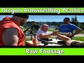 Oregon Armwrestling Practice