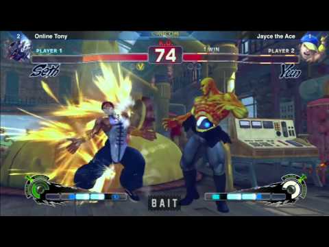 SSF4: Online Tony vs Jayce the Ace - FT5 - BAIT x SF