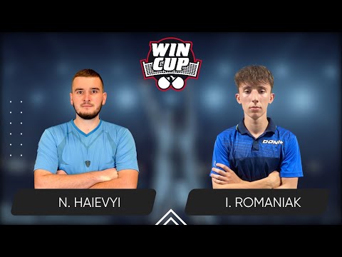 15:00 Nazarii Haievyi - Ivan Romaniak 25.11.2024 WINCUP Master. TABLE 1