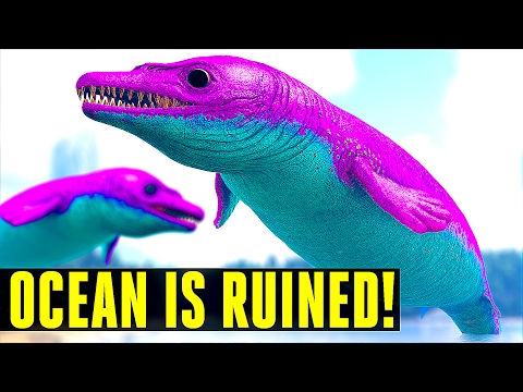 MOST OVERPOWERED SEA CREATURE! BASILOSAURUS - Everything you need to know! Ark: Survival Evolved 254