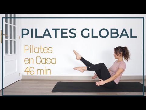 PILATES ONLINE. Clase completa de trabajo global [46min]