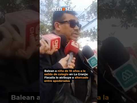 Balean a niña de 10 años a la salida de colegio en La Granja
