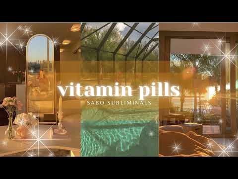 𝐯𝐢𝐭𝐚𝐦𝐢𝐧 𝐩𝐢𝐥𝐥𝐬 ◊; raise vitamin and mineral levels; vitamin C, D and B12 subliminal | VERY POWERFUL |