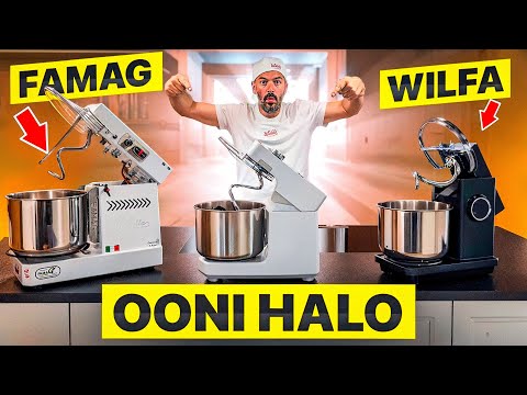 Die besten Spiralkneter im Vergleich – OONI HALO PRO gegen FAMAG & Wilfa!