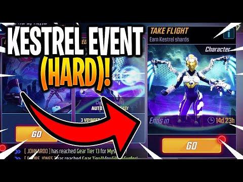 *NEW* KESTREL EVENT (HARD)! - MARVEL Strike Force - MSF