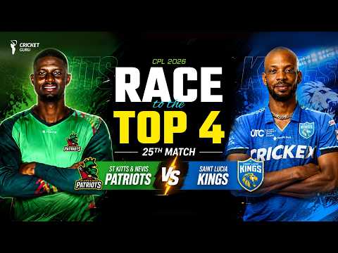 CPL 2026: SKNP vs SLK 25th Match PREDICTION - Pitch Report,  playing 11