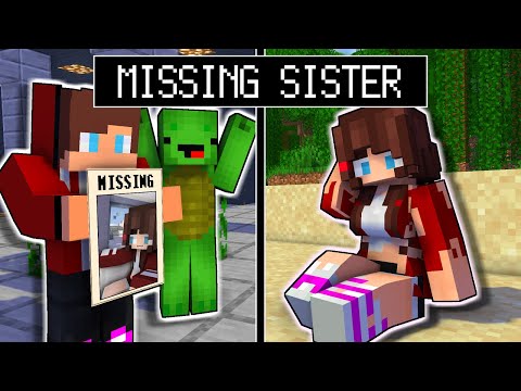 MAIZEN : Missing JJ's Sister - Minecraft Animation JJ & Mikey