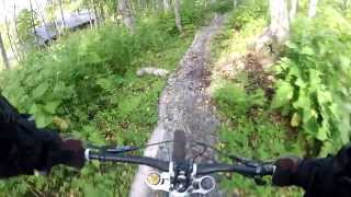 preview picture of video 'Hemavan Bike park with GoPro HD Hero 2'
