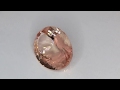 Morganite taglio ovale, 15.89 ct Video 1