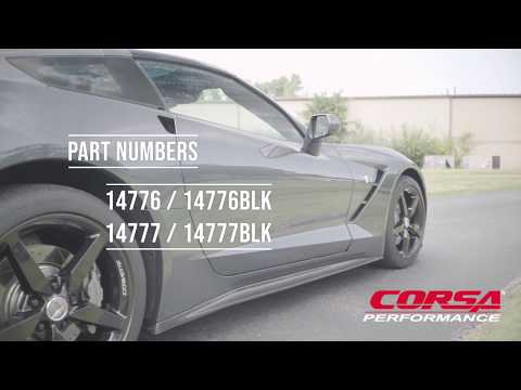 CORSA Performance 14-19 C7 Corvette NPP Active Valve Exhaust \"Sport to Xtreme\" Sound Level