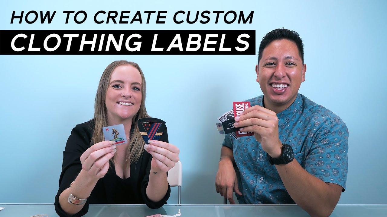 Custom Clothing Labels | Cuts, Folds and Stitching Options For Woven Labels