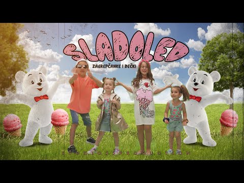 SLADOLED - Zagrepčanke i dečki feat. TONI, LOLI, IVA & LANA - Kids Song (Official Video)