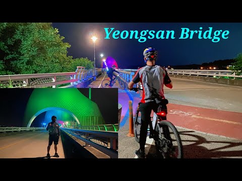 Yeongsan Bridge | Gwangju 🇰🇷 | Night Ride pt. 2