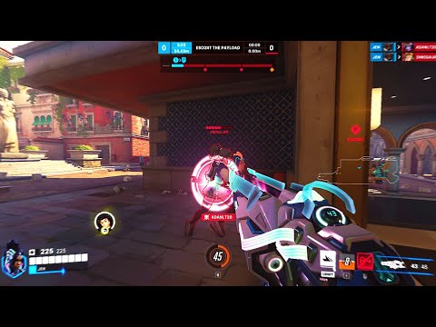 Ultraviolet Sojourn Mythic Skin + Clean Aim (Overwatch 2 Season 18)