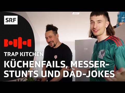 Wie sehr kann man sich in der Küche blamieren? Jule X: Ja | Trap Kitchen mit Pablo | SRF