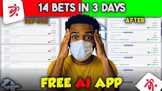 14 BETS WON IN 3 DAYS with this FREE AI APP ✓