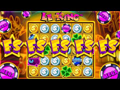 BIGGEST 5 SCATTER BONUS WIN On LE KING SLOT!!