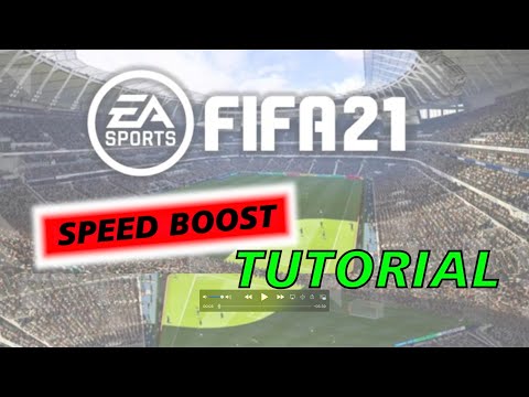 FIFA 21 SPEED BOOST TUTORIAL!!!!