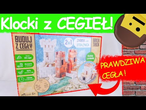 Klocki BRICK TRICK zamek lub strażnica / RECENZJA najbardziej nietypowych klocków w historii !!