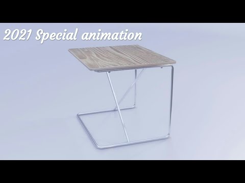 Making a new year's Table animation in blender